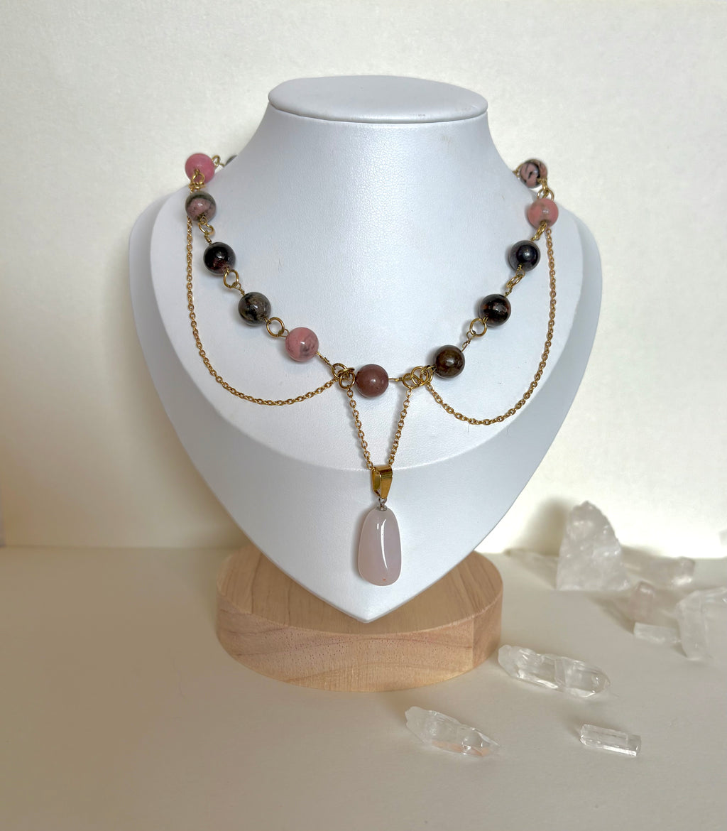 Collier « Rosea »
