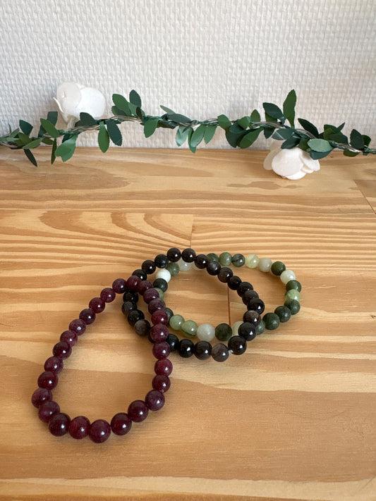 Bracelet en pierres naturelles