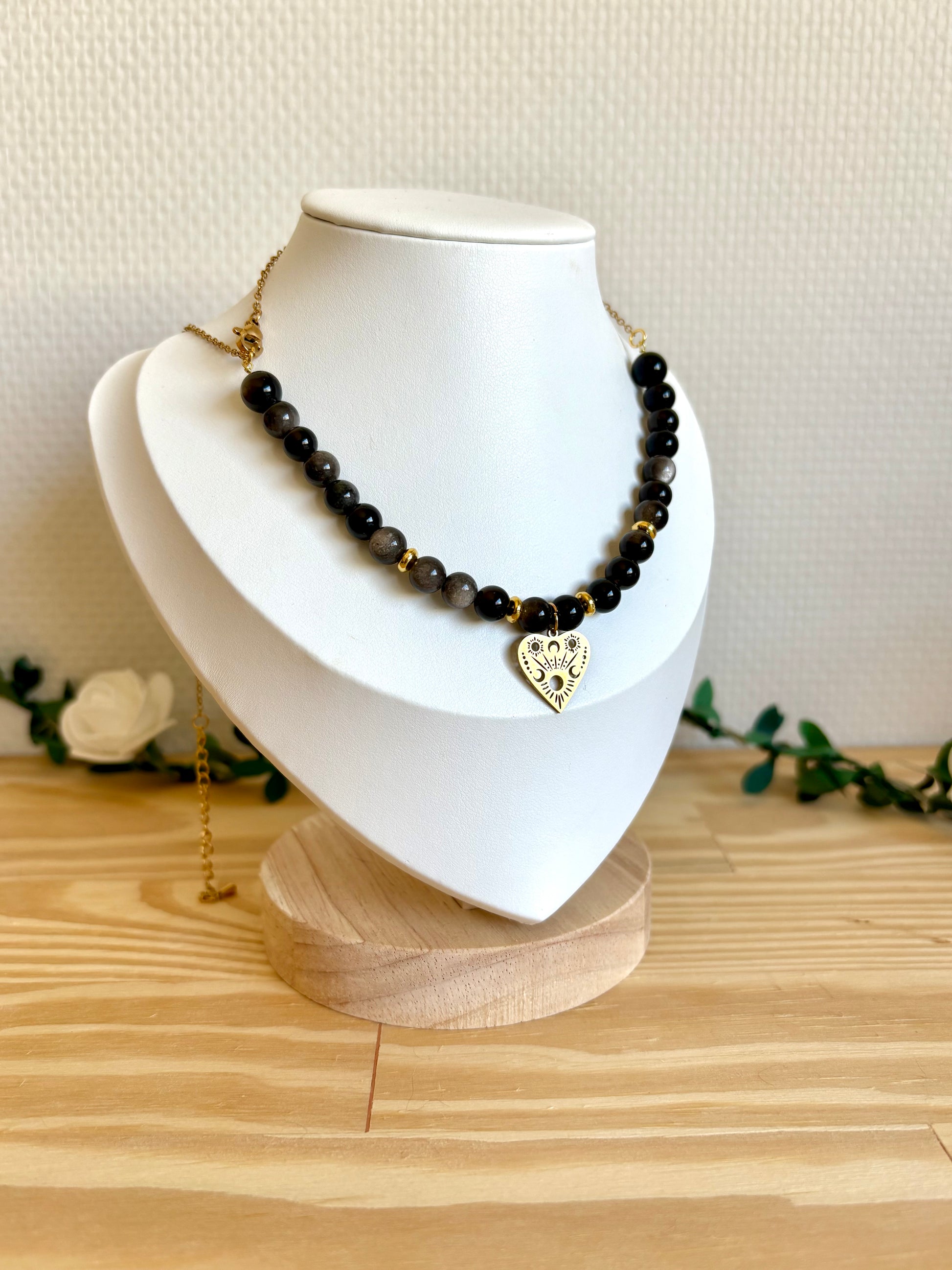 Collier « cœur astral »