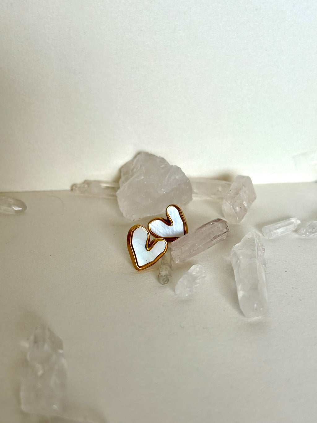 Boucles d’oreilles « Cœur de Lune »