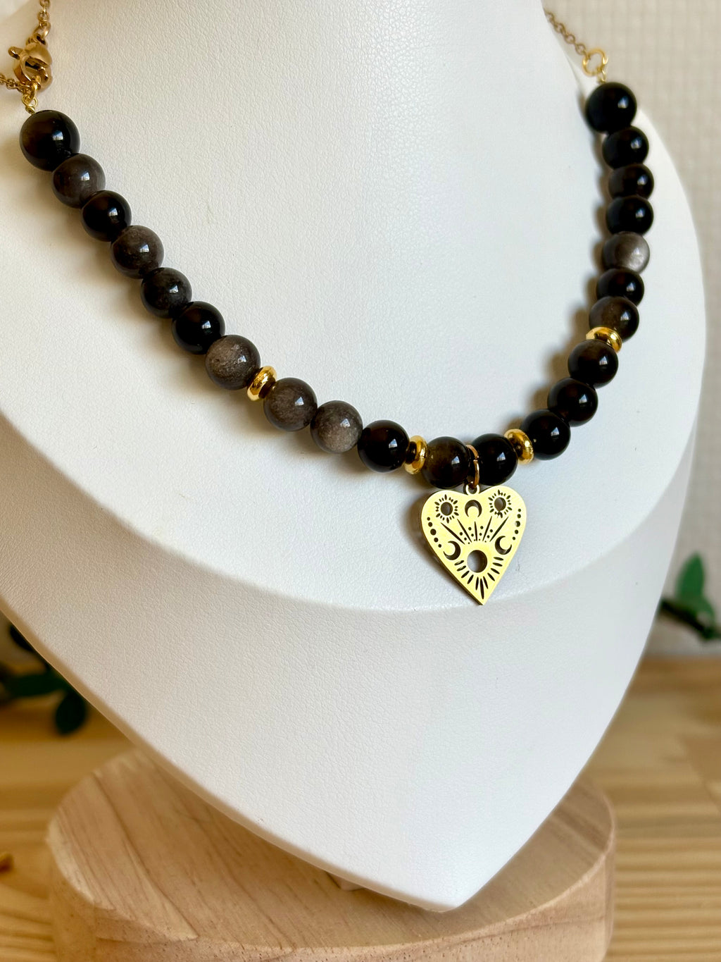 Collier « cœur astral »