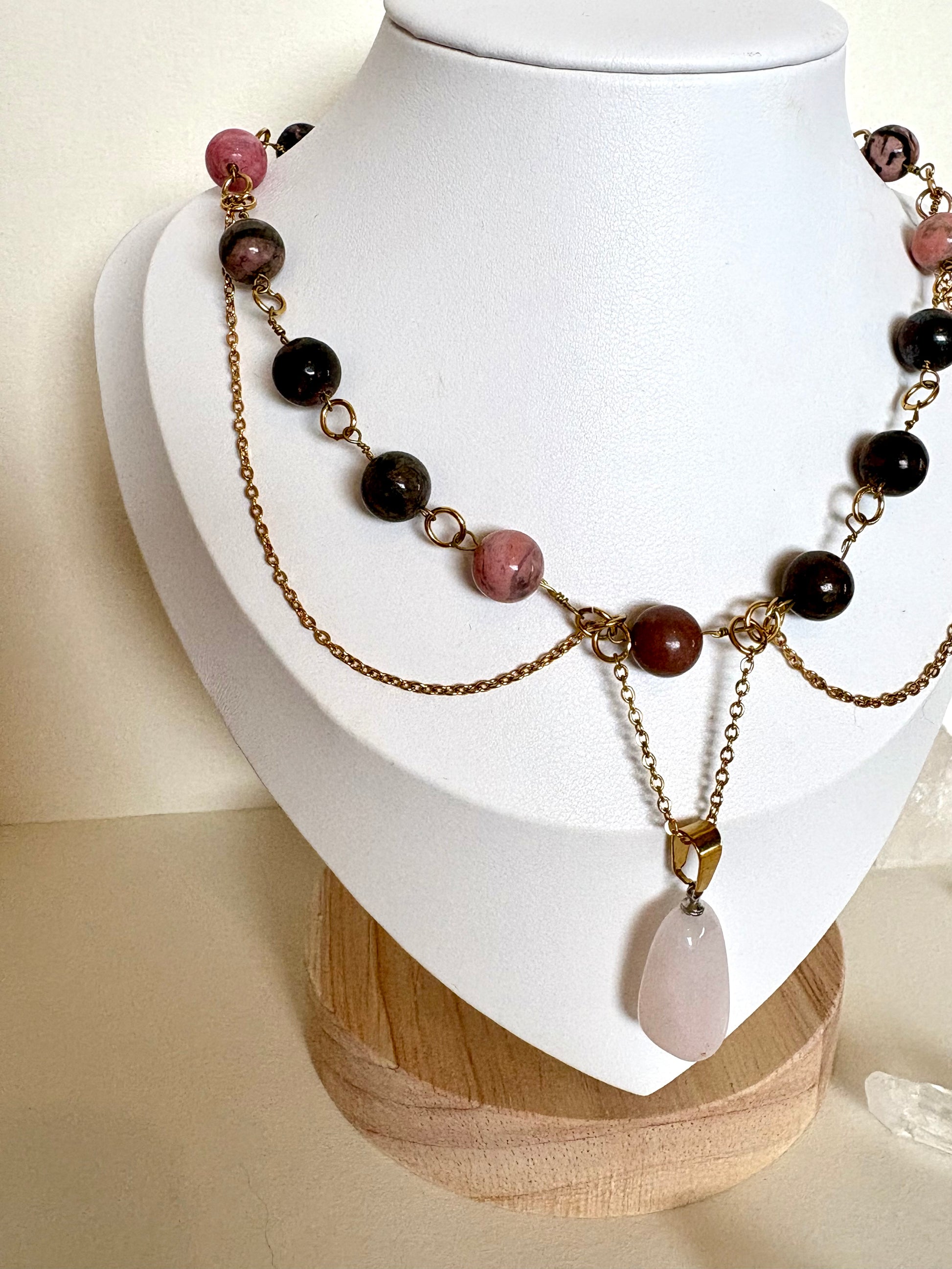 Collier « Rosea »