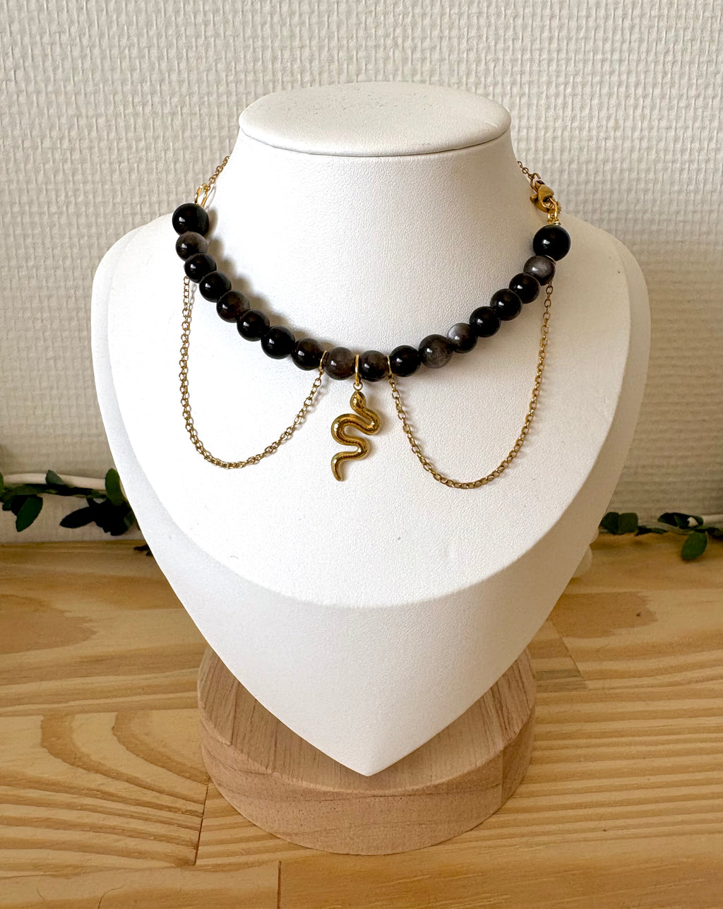 Collier « Sérénité sombre »