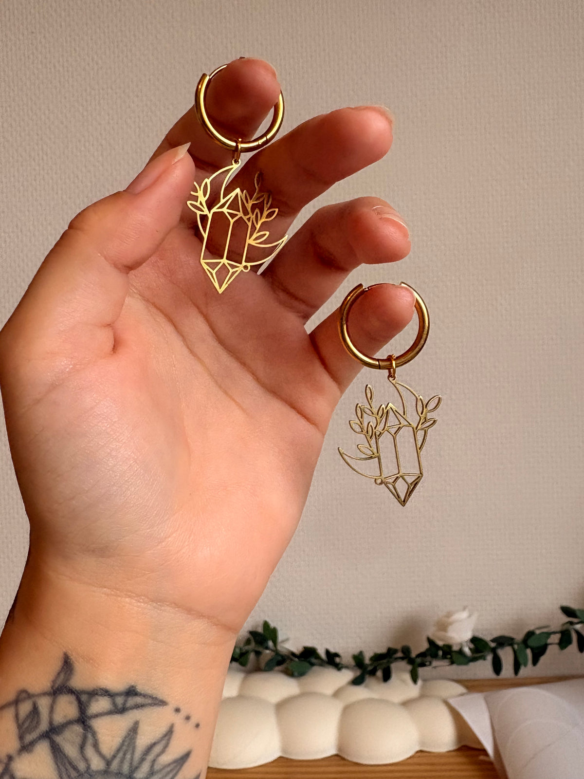 Boucles d’oreilles Daphné