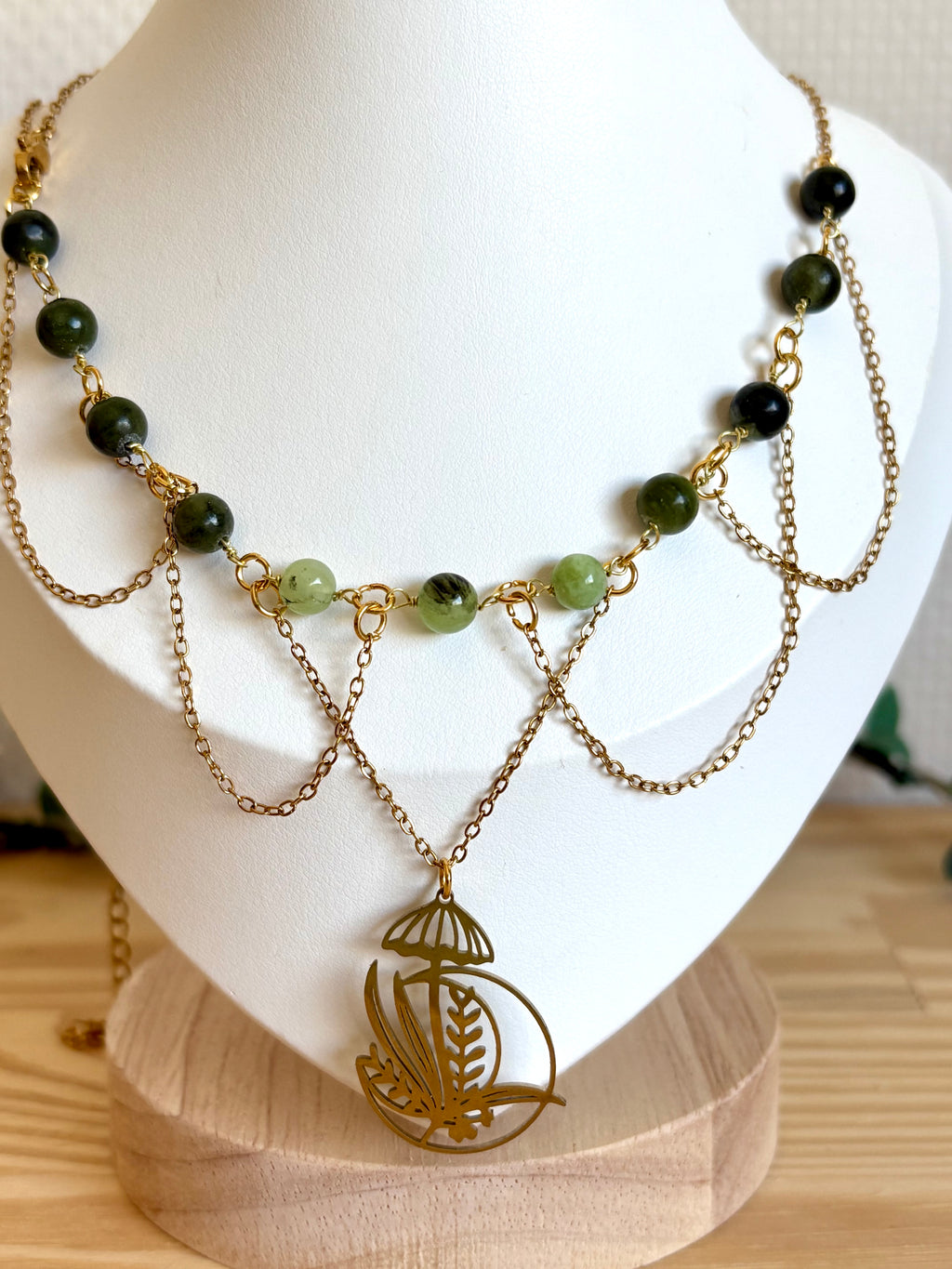 Collier « Forêt enchantée »