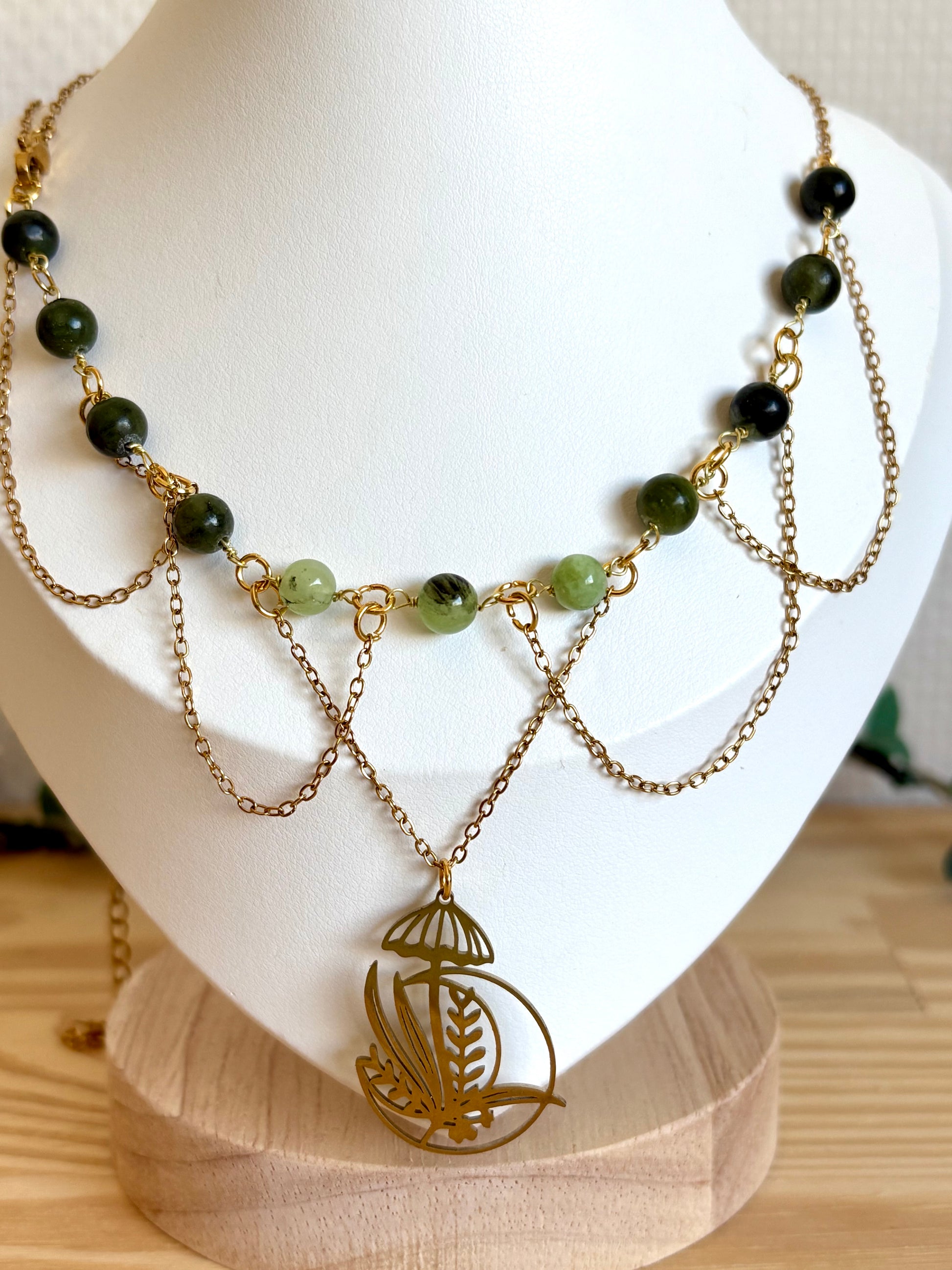 Collier « Forêt enchantée »