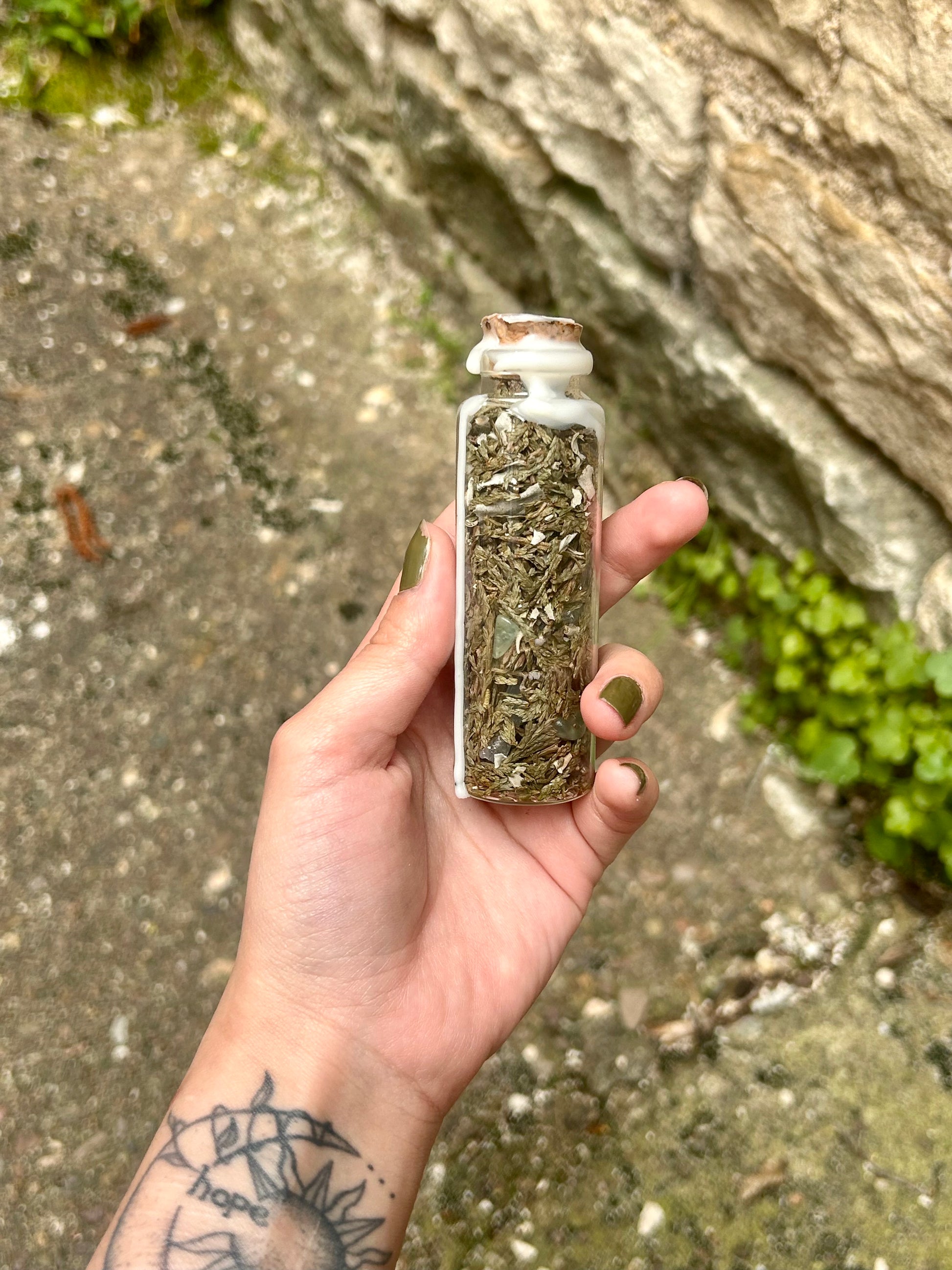 Fiole « Larmes de la terre »