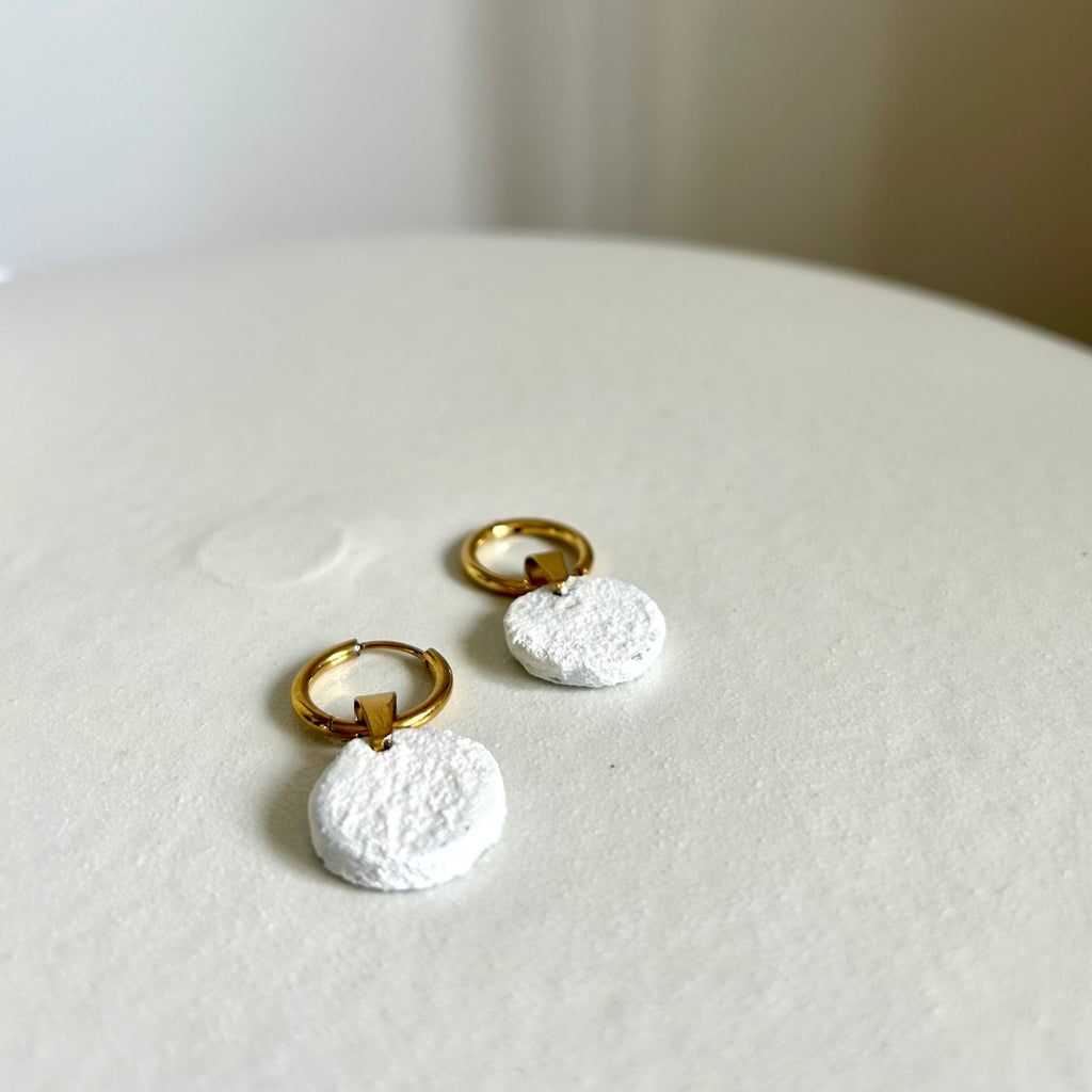 Boucles d'oreilles « Lune éphémère »