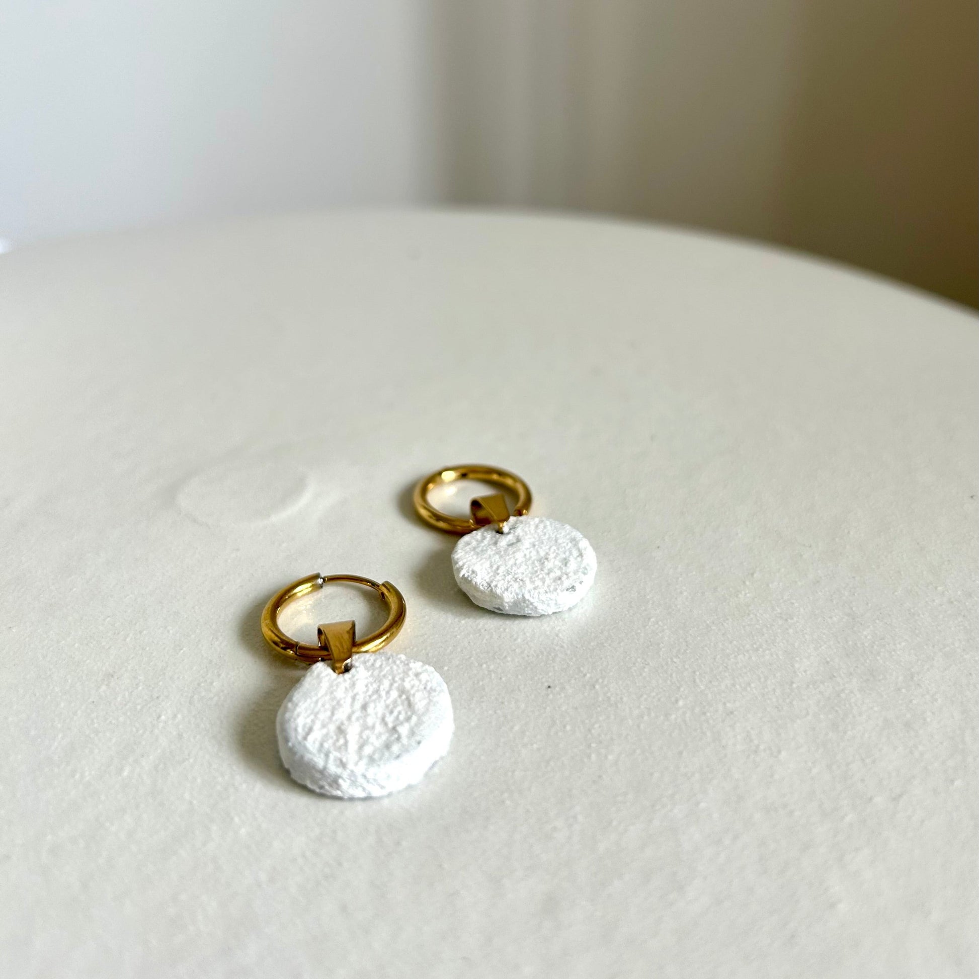 Boucles d'oreilles « Lune éphémère »