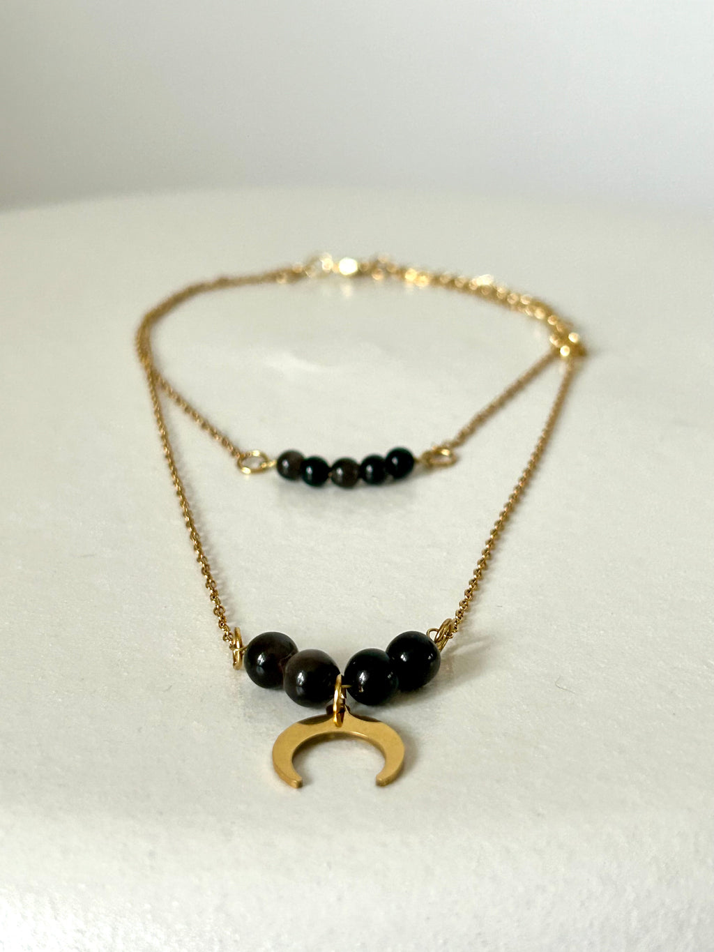 Collier double « Séléné »