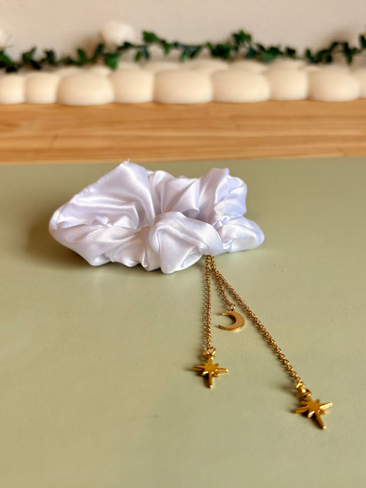 Scrunchies Nemesis Blanc
