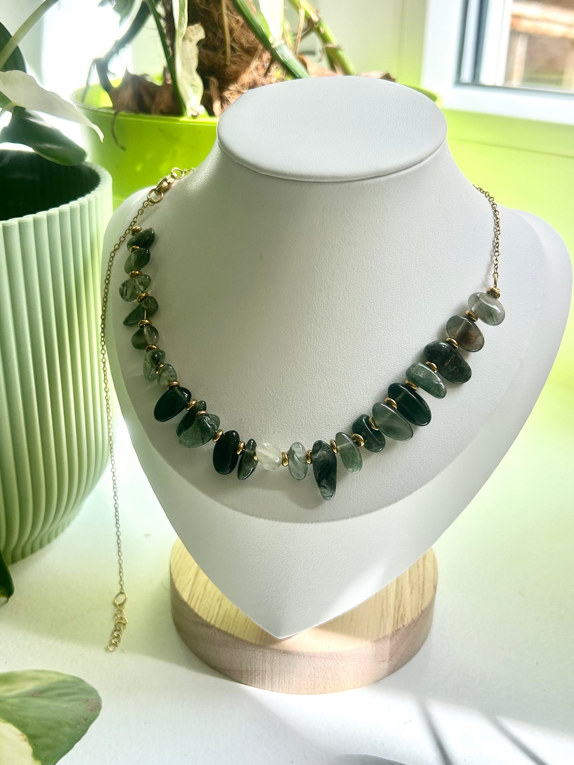 Collier « Verdure Mystique »