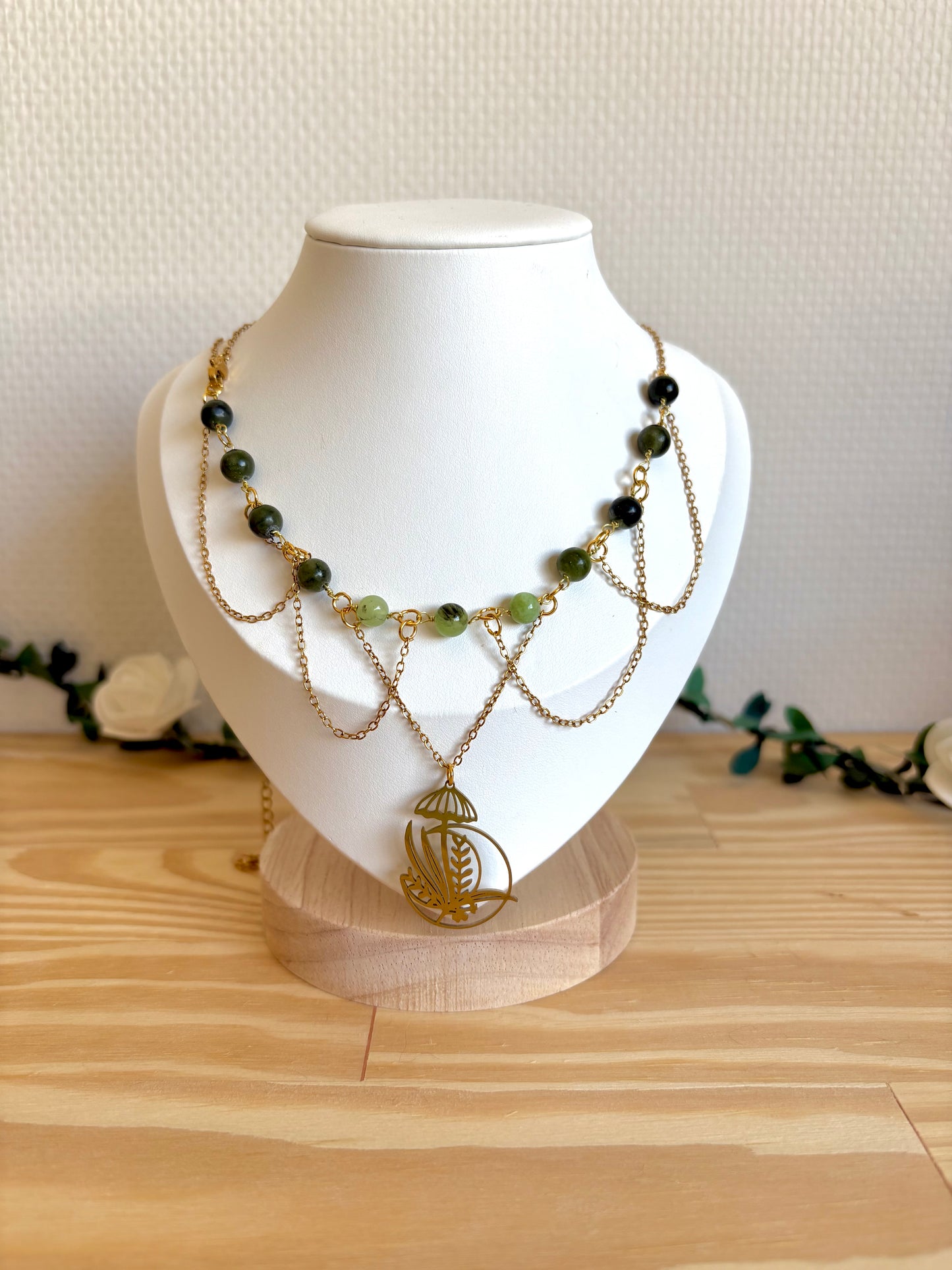 Collier « Forêt enchantée »