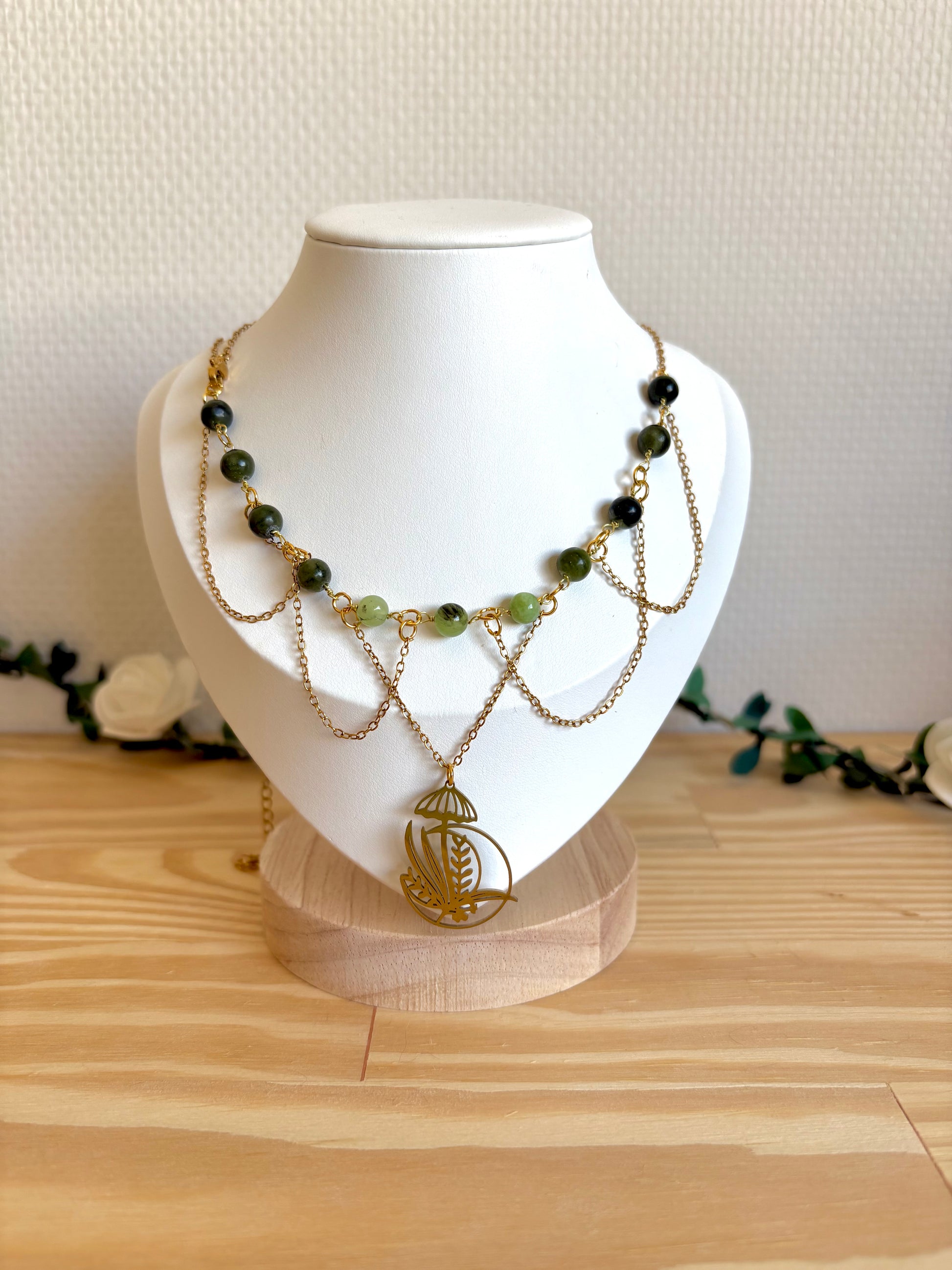 Collier « Forêt enchantée »