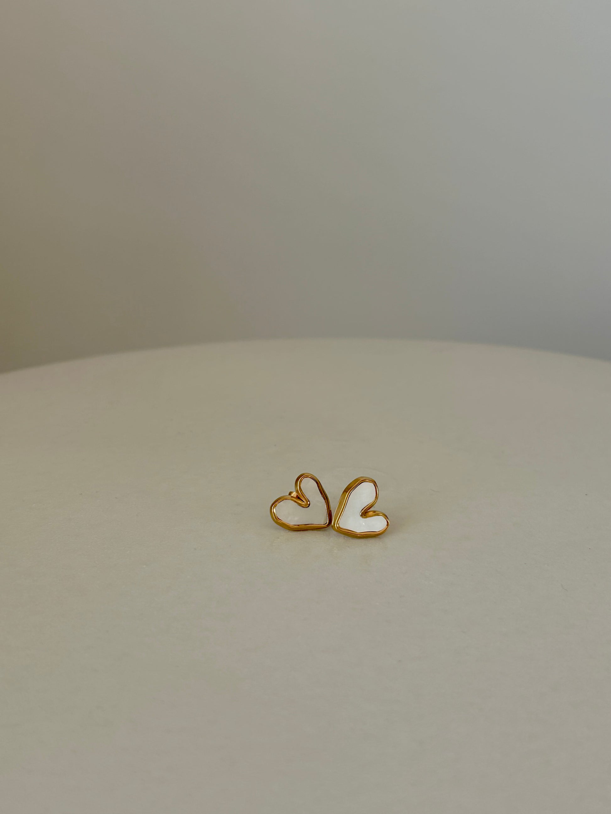 Boucles d’oreilles « Cœur de Lune »