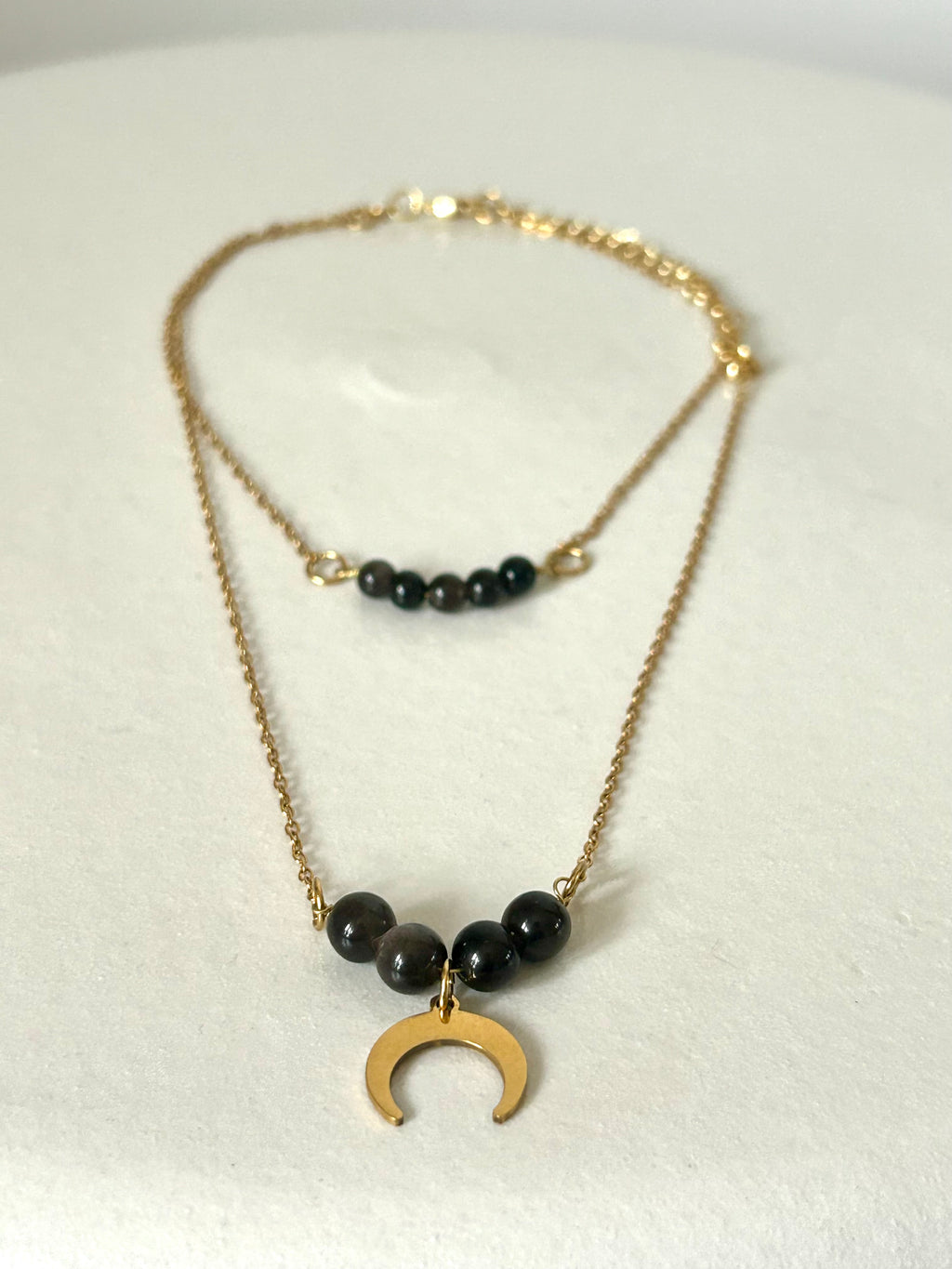 Collier double « Séléné »