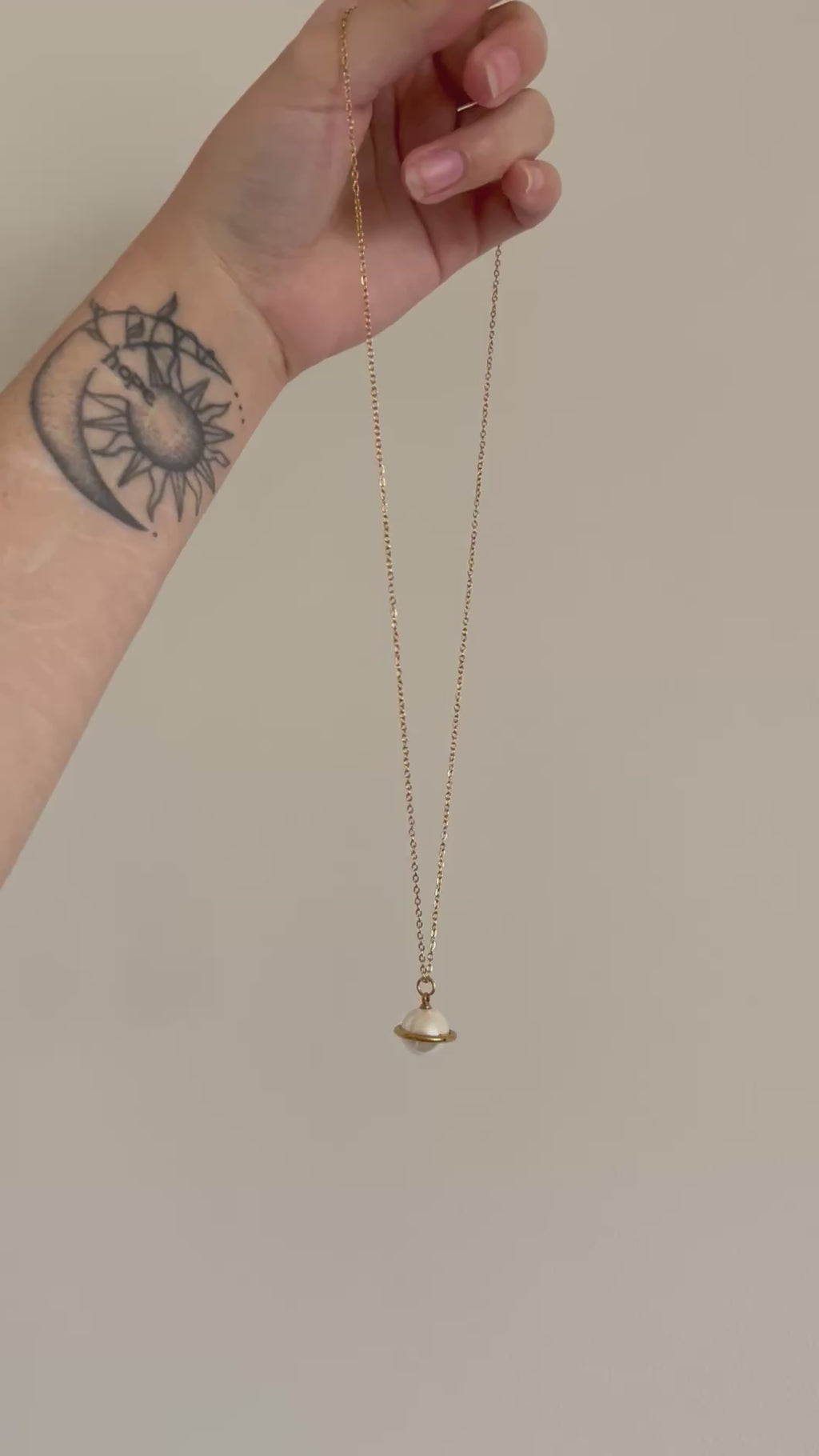 Collier upcyclé "Eclat d'Horizon"