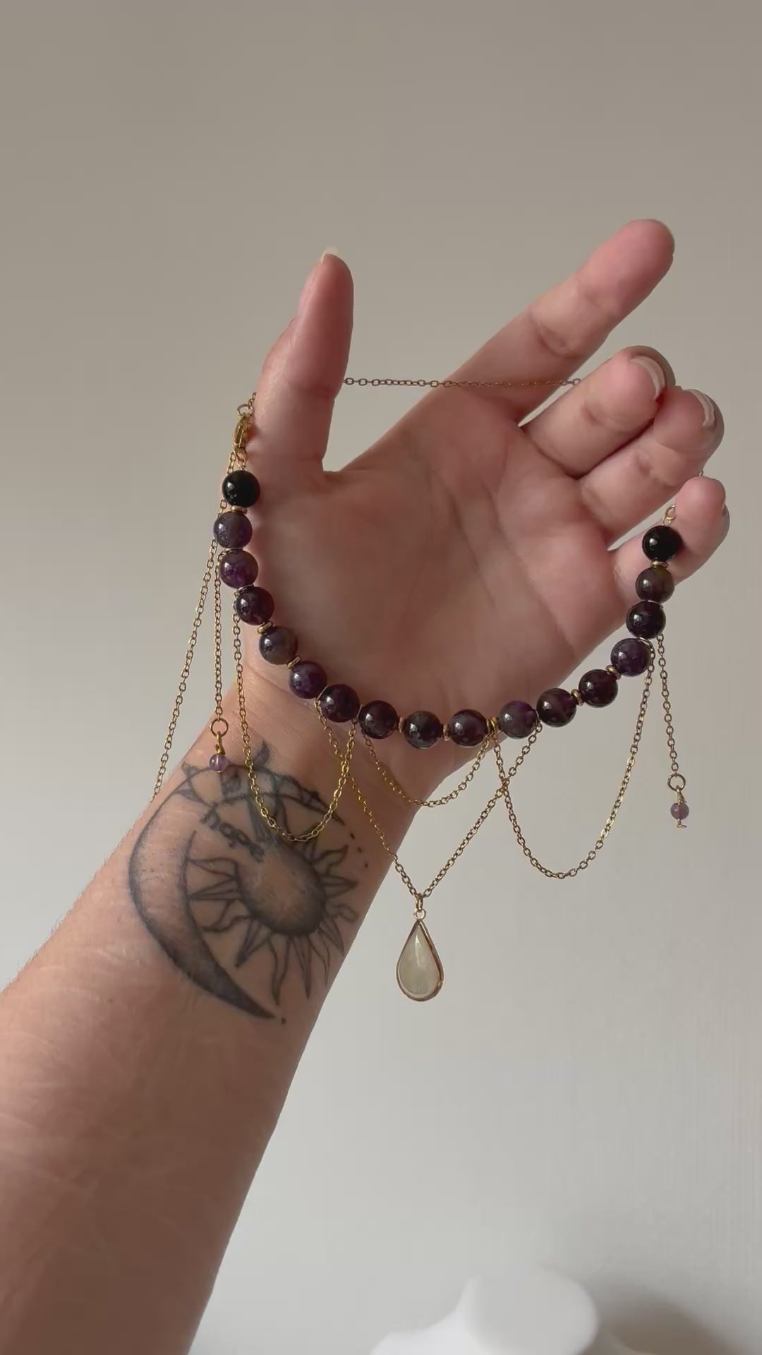 Collier « Larmes d’Améthyste »